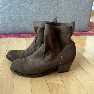 rag & bone brown heeled boots